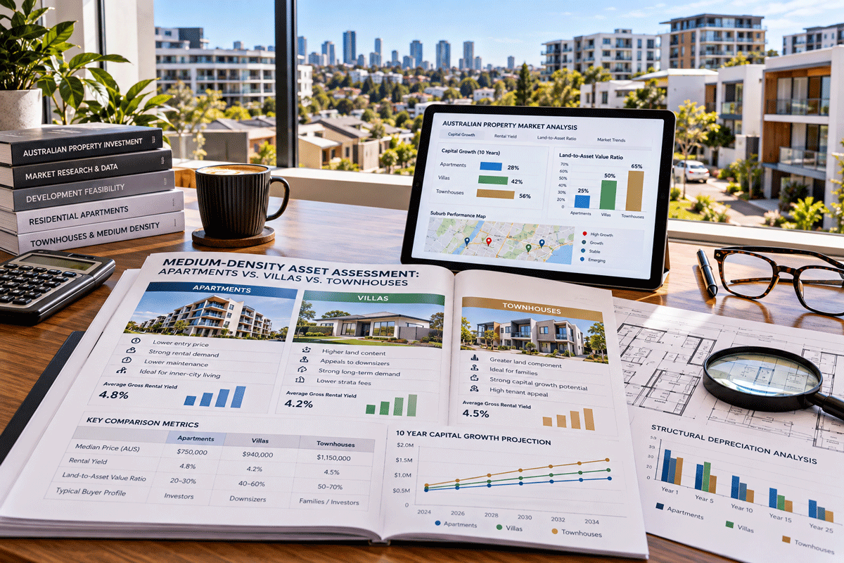 Apartments, Villas &amp; Townhouses